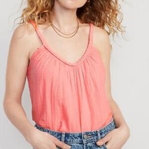Old Navy Size XS Sleeveless Braided Strap Swing Tank Top NWT